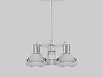 客厅吊灯模型3d模型