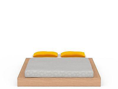 地铺床模型3d模型