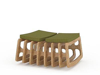 创意凳子模型3d模型