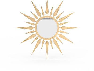 太阳状画框模型