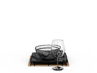 3d红酒酒杯免费模型
