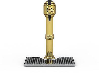 3d自酿啤酒设备免费模型