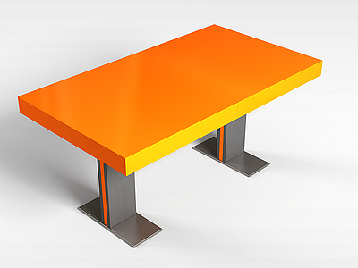 3d简约桌子模型