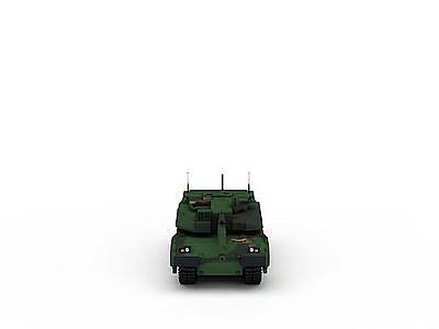 电动坦克车模型3d模型