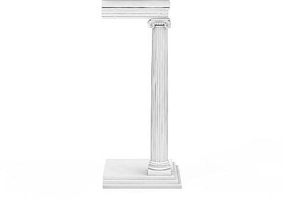 罗马柱构件模型
