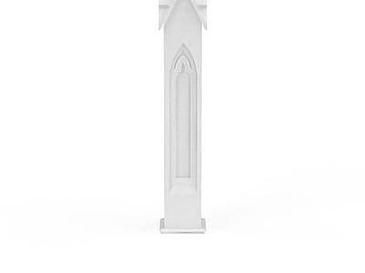 3d精美欧式柱子构件免费模型