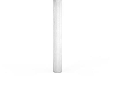 3d柱形石膏构件免费模型