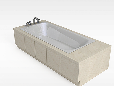 家居浴盆模型3d模型