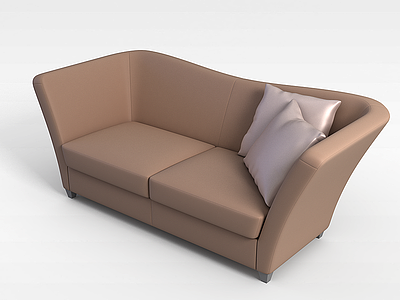 3d欧式简约沙发模型
