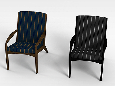 客厅椅子组合模型3d模型
