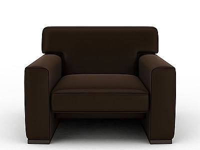 新式单人沙发模型3d模型