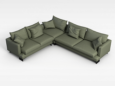客厅沙发组合模型3d模型