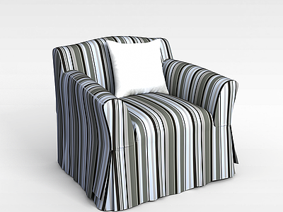 单人沙发模型3d模型