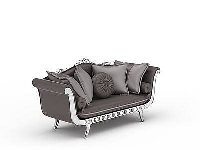 公主系欧式沙发模型3d模型