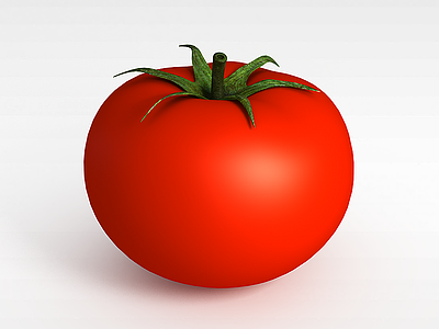 番茄模型3d模型