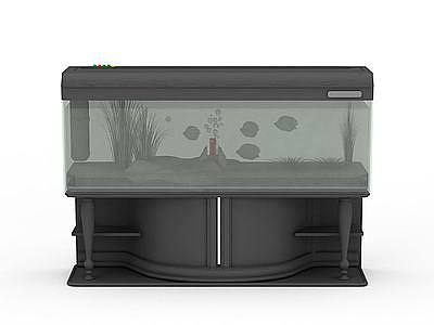 3d热带鱼缸免费模型