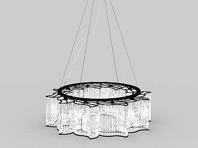 3d水晶吊灯免费模型
