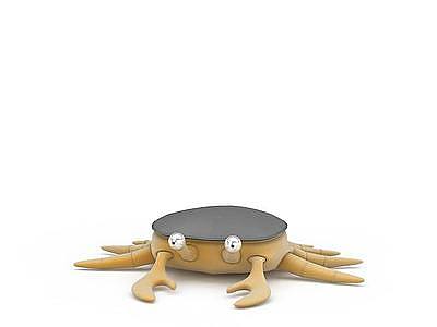 螃蟹抱枕模型3d模型
