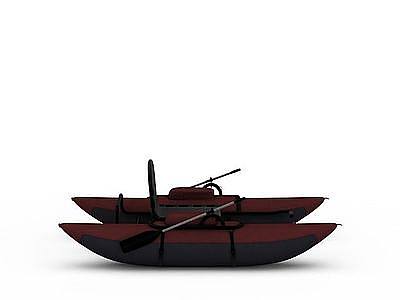 皮筏艇模型3d模型