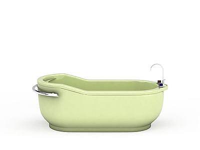 时尚浴缸模型3d模型