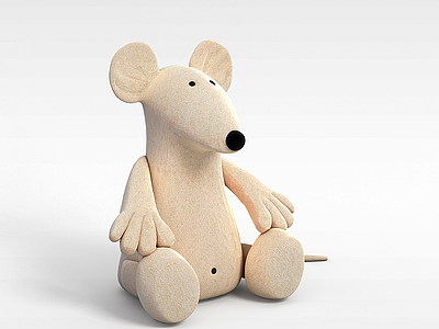 玩具老鼠模型3d模型