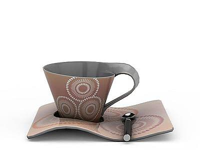 3d创意咖啡杯免费模型