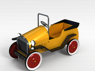3d玩具车模型