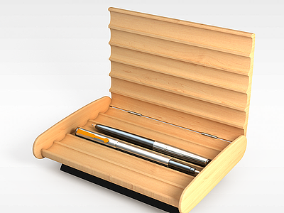圆珠笔盒模型3d模型