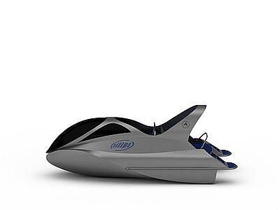 海豚游艇模型3d模型