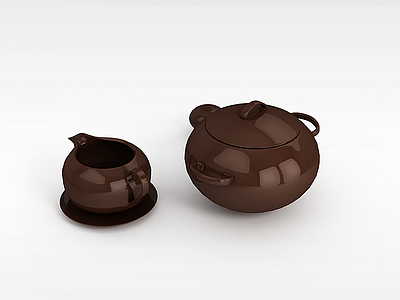 茶壶模型3d模型