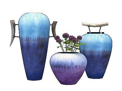 陶瓷花瓶模型3d模型