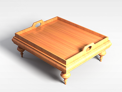 古典茶几桌模型3d模型