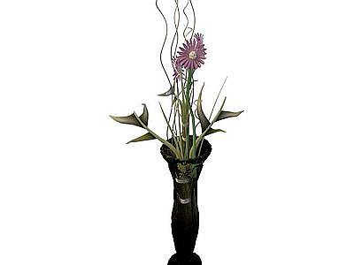 3d玻璃花瓶免费模型