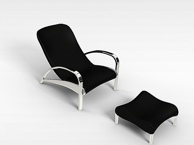 组合式躺椅模型3d模型
