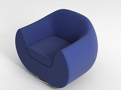 3d<font class='myIsRed'>紫色沙发</font>椅模型