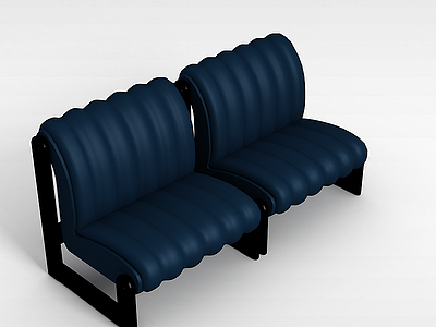 3d简约沙发椅模型