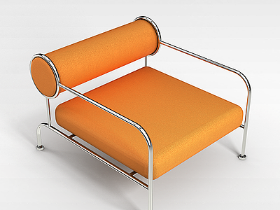 3d舒适型沙发椅模型