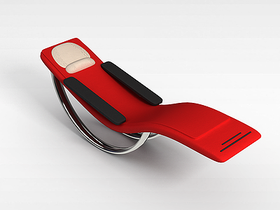 高档躺椅模型3d模型