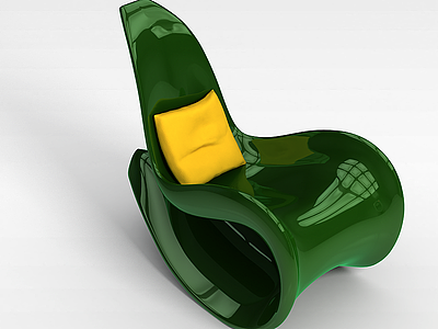 创意躺椅模型3d模型