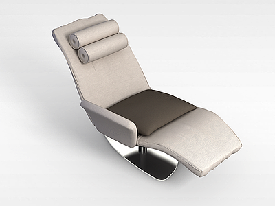 时尚休闲躺椅模型3d模型