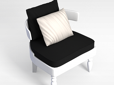 3d<font class='myIsRed'>卧室沙发</font>椅模型