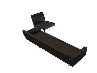 3d三人沙发免费模型