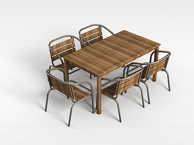 3d餐厅<font class='myIsRed'>桌椅组</font>合模型