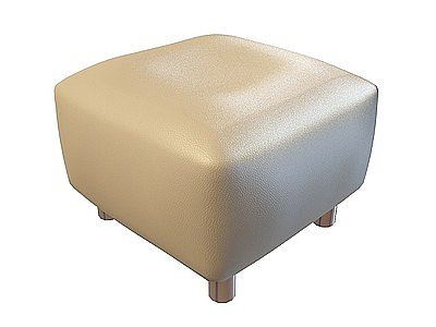 高级沙发凳模型3d模型