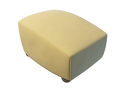 小型沙发凳模型3d模型