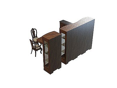 3d中式古典桌椅免费模型