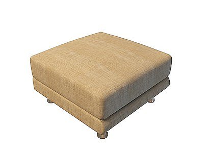 3d卧室小沙发凳免费模型