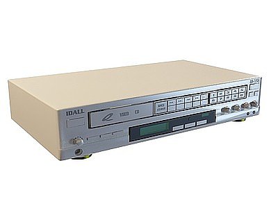 DVD影碟机模型3d模型