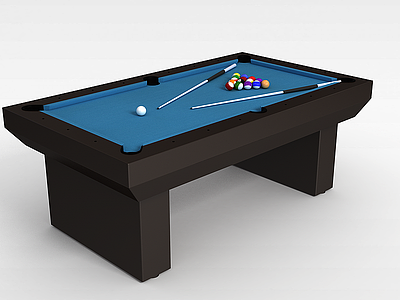 台球桌子模型3d模型
