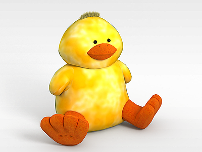 大黄鸭模型3d模型